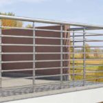 Κάγκελα Αλουμινίου Type INOX F50